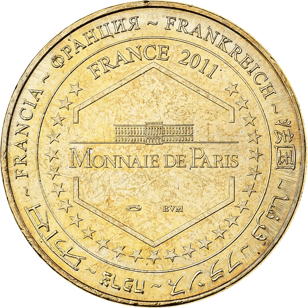Francia, ficha, Disneyland n°22 - Mickey Sorcier, 2011, Rame-nichel-alluminio