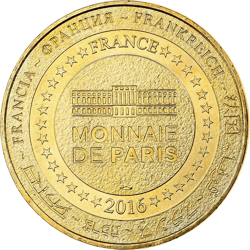 Francia, ficha, 88/ GERARMER- HAUTES VOGES N°2, 2016, Rame-nichel-alluminio