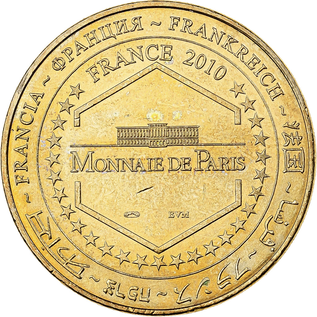 Francia, ficha, Bordeaux - Place de la Bourse, 2010, Rame-nichel-alluminio, MDP