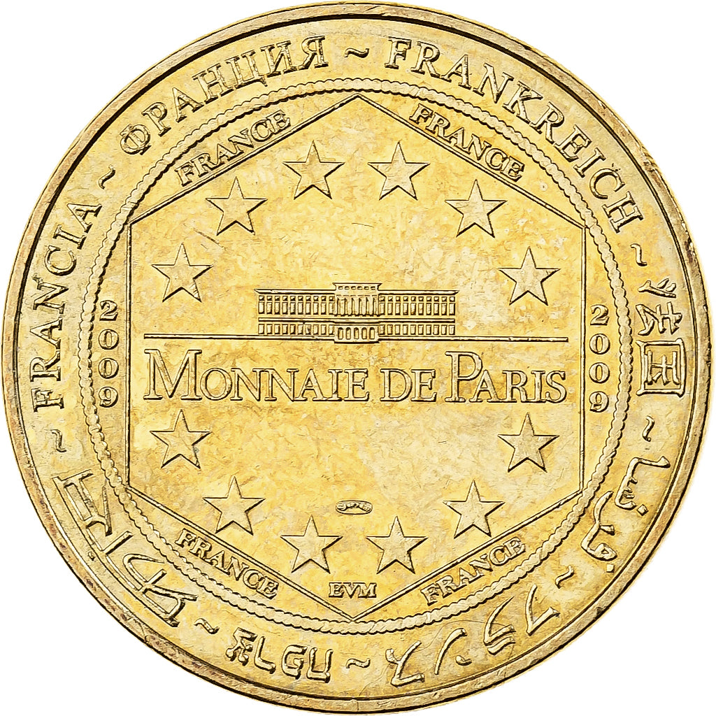 Frankreich, betaalpenning, Jaunay-Clan  Futuroscope n°5, 2009, Copper-nickel