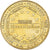 France, Token, Jaunay-Clan  Futuroscope n°5, 2009, Copper-nickel Aluminium