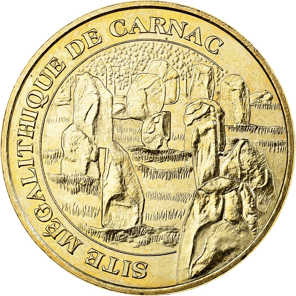 Frankreich, betaalpenning, Carnac - Les alignements n°3, 2017, Copper-nickel