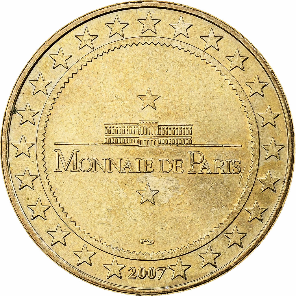 Francia, ficha, Jaunay-Clan  Futuroscope n°3, 2007, Rame-nichel-alluminio, MDP