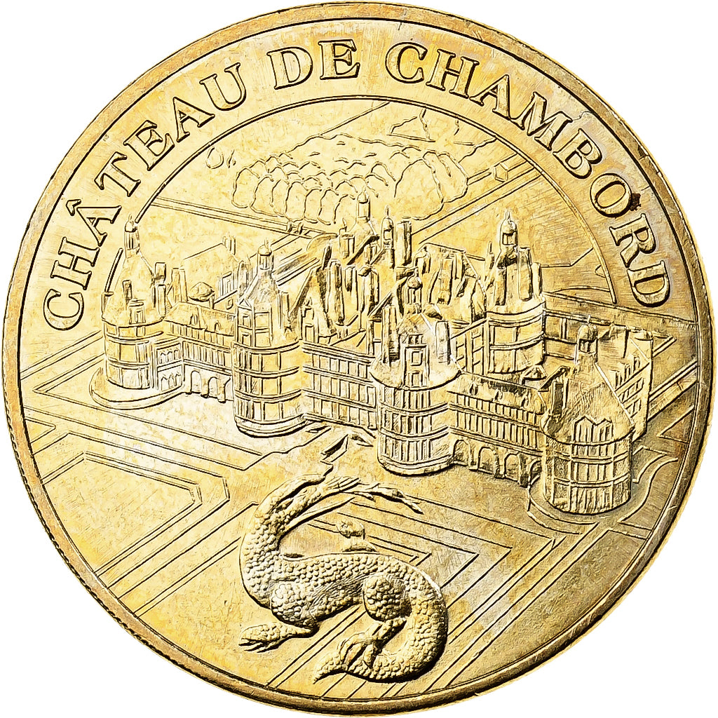 Frankreich, betaalpenning, Chambord - Le château -Armoiries, 2011