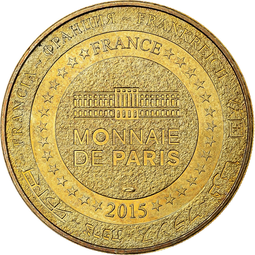 France, Token, Paris - Musée Grévin - Colonne Jackson, 2015, Copper-nickel