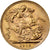 Groot Bretagne, George V, Sovereign, 1912, Goud, PR, KM:820
