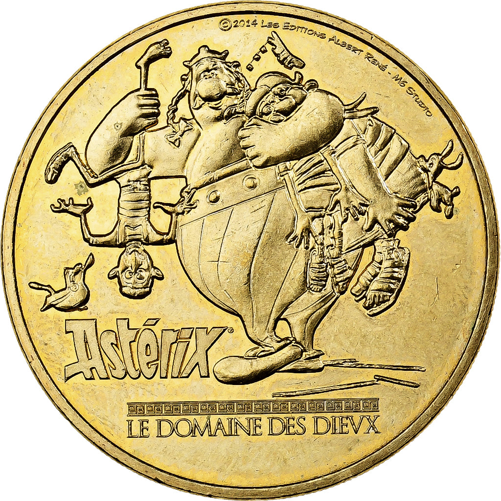 France, Token, Plailly - Parc Astérix - Domaine des Dieux - Obélix et
