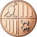 Andorra, medalha, 1 Centime, 1 Unça Coure Pur, 2014, Cobre, MS(65-70)