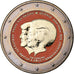 Netherlands, 2 Euro, Colourized, 2013, Utrecht, Bi-Metallic, MS(63), KM:332