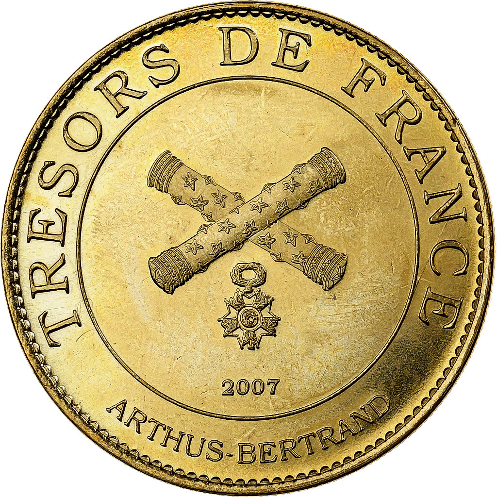 Frankreich, betaalpenning, Auvers-sur-Oise - Château, 2007, Copper-nickel