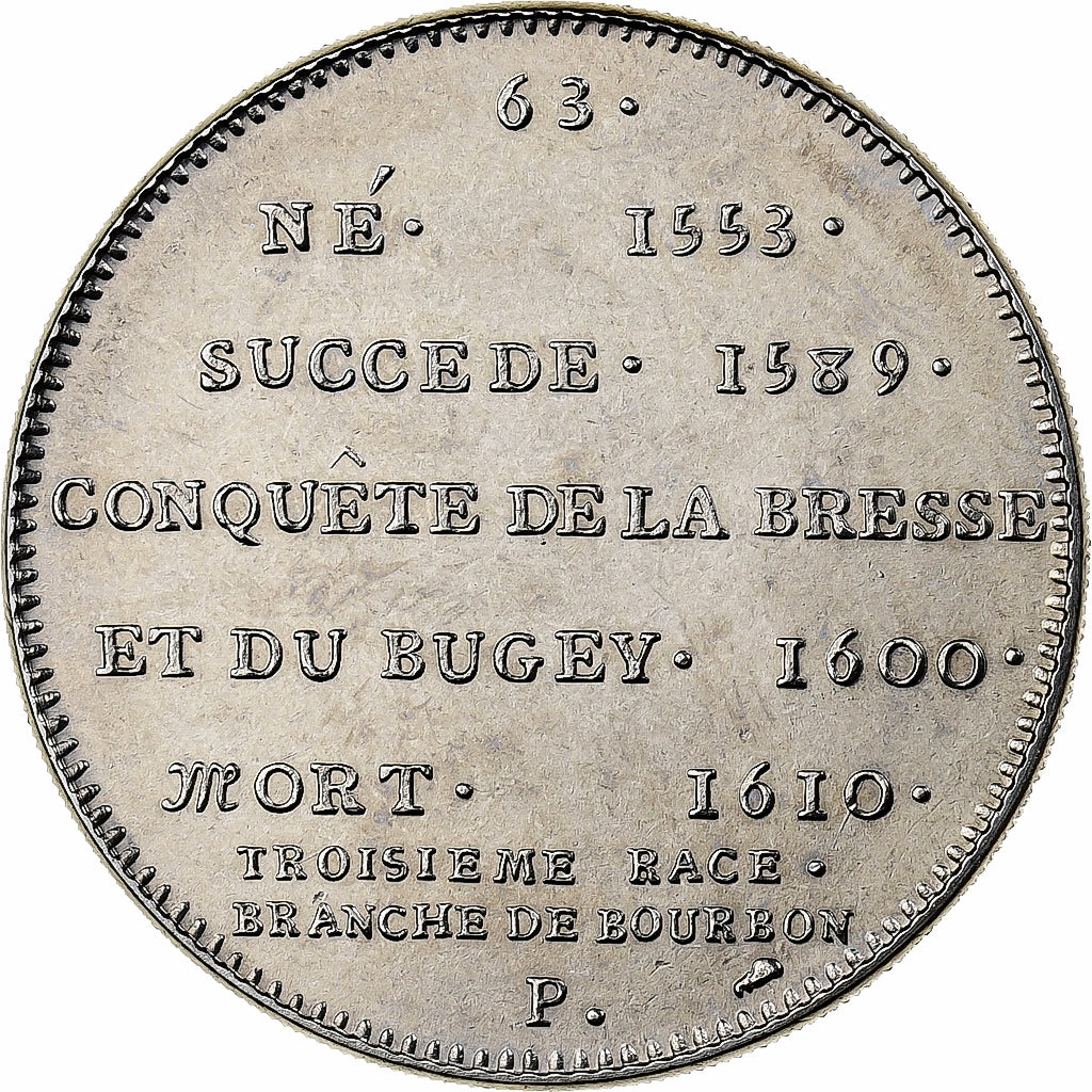 Frankreich, Medaille, Henri IV, Copper-nickel, STGL
