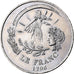 France, Token, Passage du franc à l'Euro, 2002, Nickel, MS(63)