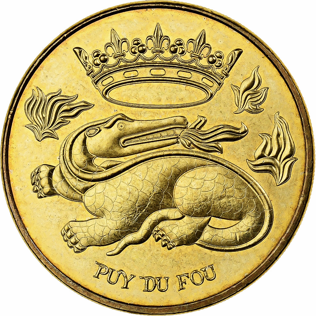 Frankreich, betaalpenning, Les Epesses - Puy du Fou n°9, 2015, Copper-nickel