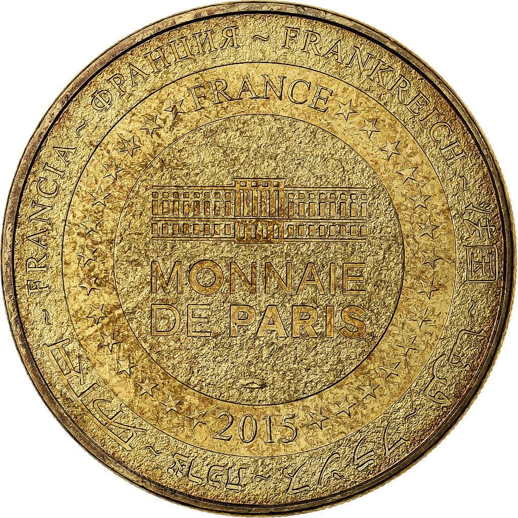 Frankreich, betaalpenning, Les Epesses - Puy du Fou n° 8, 2015, Copper-nickel