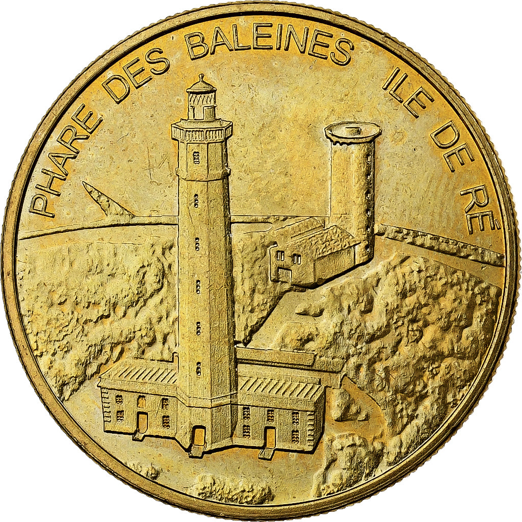 Francia, ficha, Phare des Baleines, Ile de Ré, Rame-nichel-alluminio, SPL-