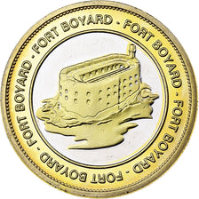France, Token, Charentes Maritimes - Fort Boyard, Bi-Metallic, MS(63)