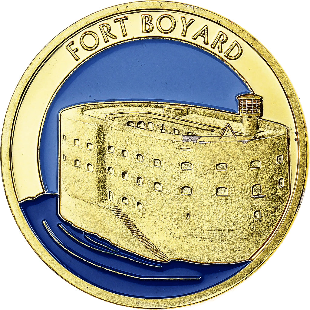 France, Jeton, Charentes Maritimes - Fort Boyard, Bimétallique, SPL