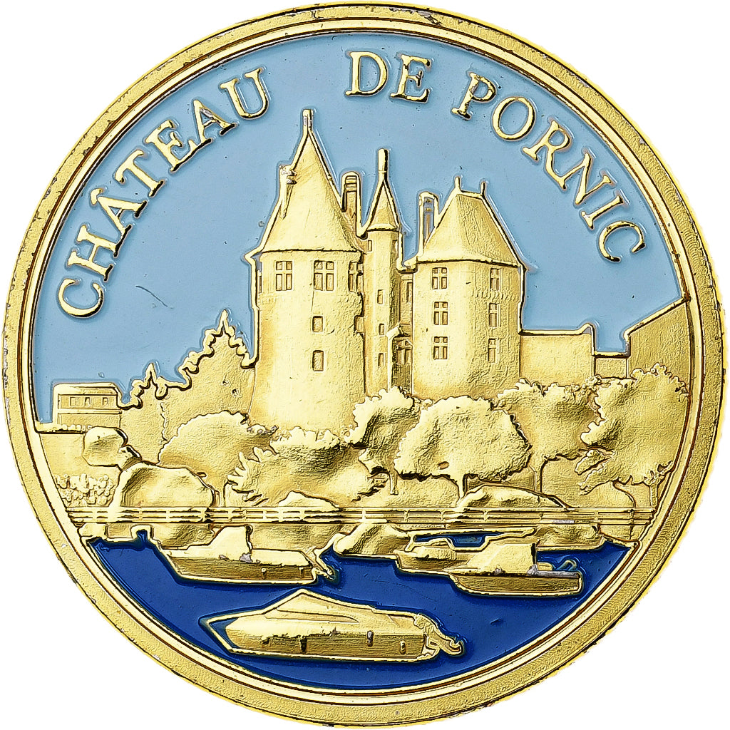 Francia, ficha, Château de Pornic, Rame-nichel-alluminio, SPL-