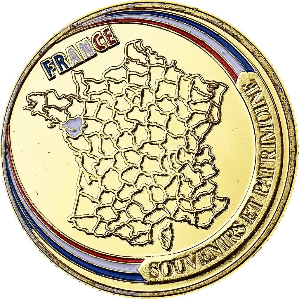 Francia, ficha, Château de Pornic, Rame-nichel-alluminio, SPL-