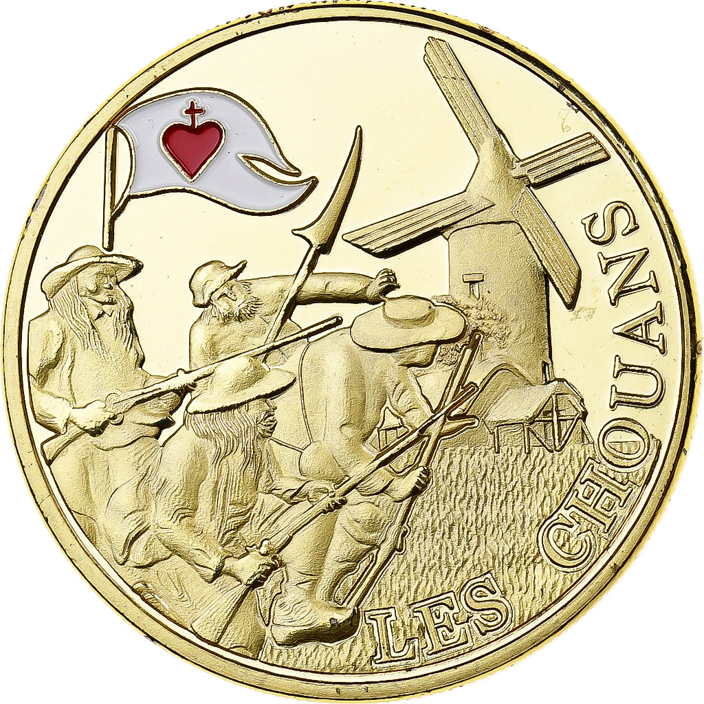 France, Jeton, Vendée - Les Chouans, Cupro-nickel Aluminium, Souvenirs et