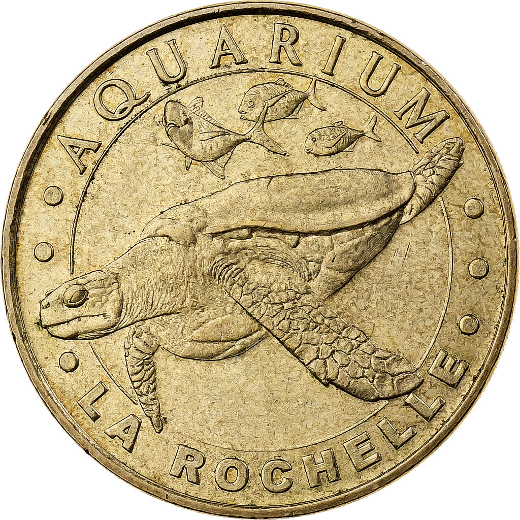 France, Token, La Rochelle - Aquarium n°2, 2006, Copper-nickel Aluminium, MDP