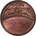 Frankreich, Medaille, Société Protectrice des Animaux, 1882, Kupfer, Caqué