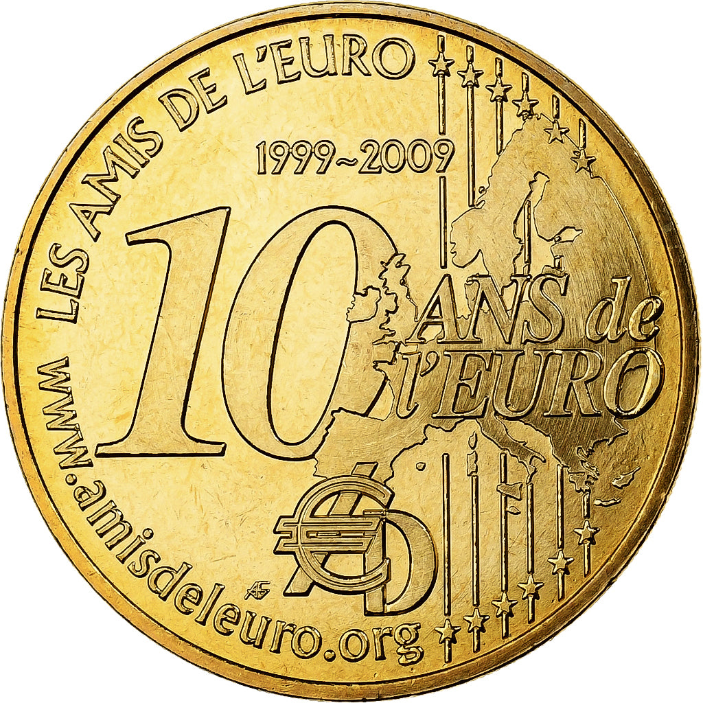 Francia, ficha, Paris - Les amis de l'Euro - 10 ans de l'Euro, 2009