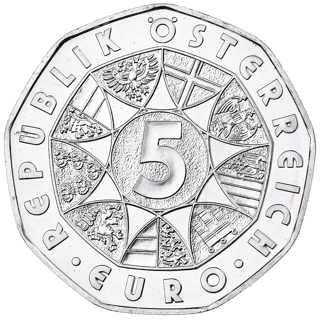 Österreich, 5 Euro, 2002, Vienna, Silber, UNZ+, KM:3091