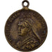 Great Britain, Medal, Queen Victoria, Brass, EF(40-45)