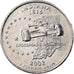 Estados Unidos, Quarter, Indiana, 2002, U.S. Mint, Cobre - níquel recubierto de