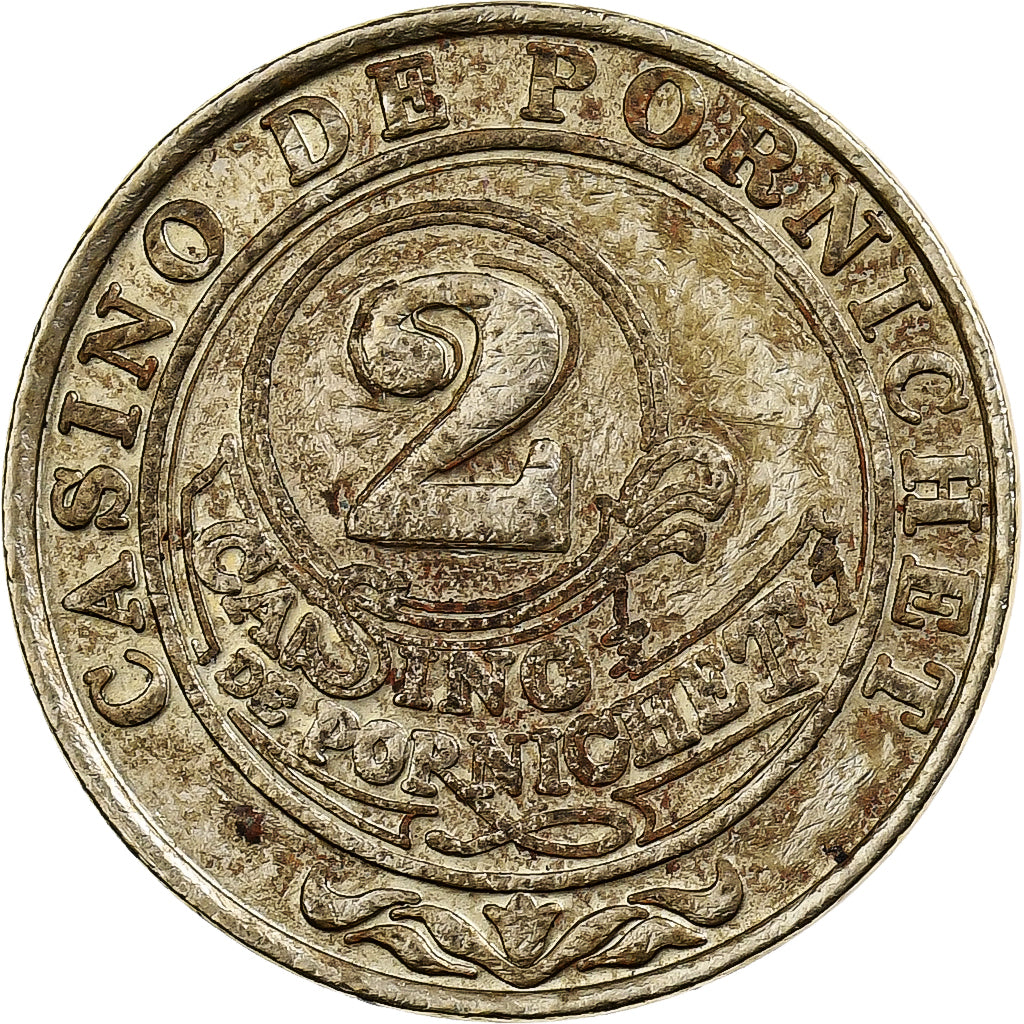 France, Jeton, Casino de Pornichet, Cupro-nickel Aluminium, MDP, TTB