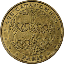 Frankreich, Tourist token, Catacombes de Paris, MDP, Nordic gold, SS+