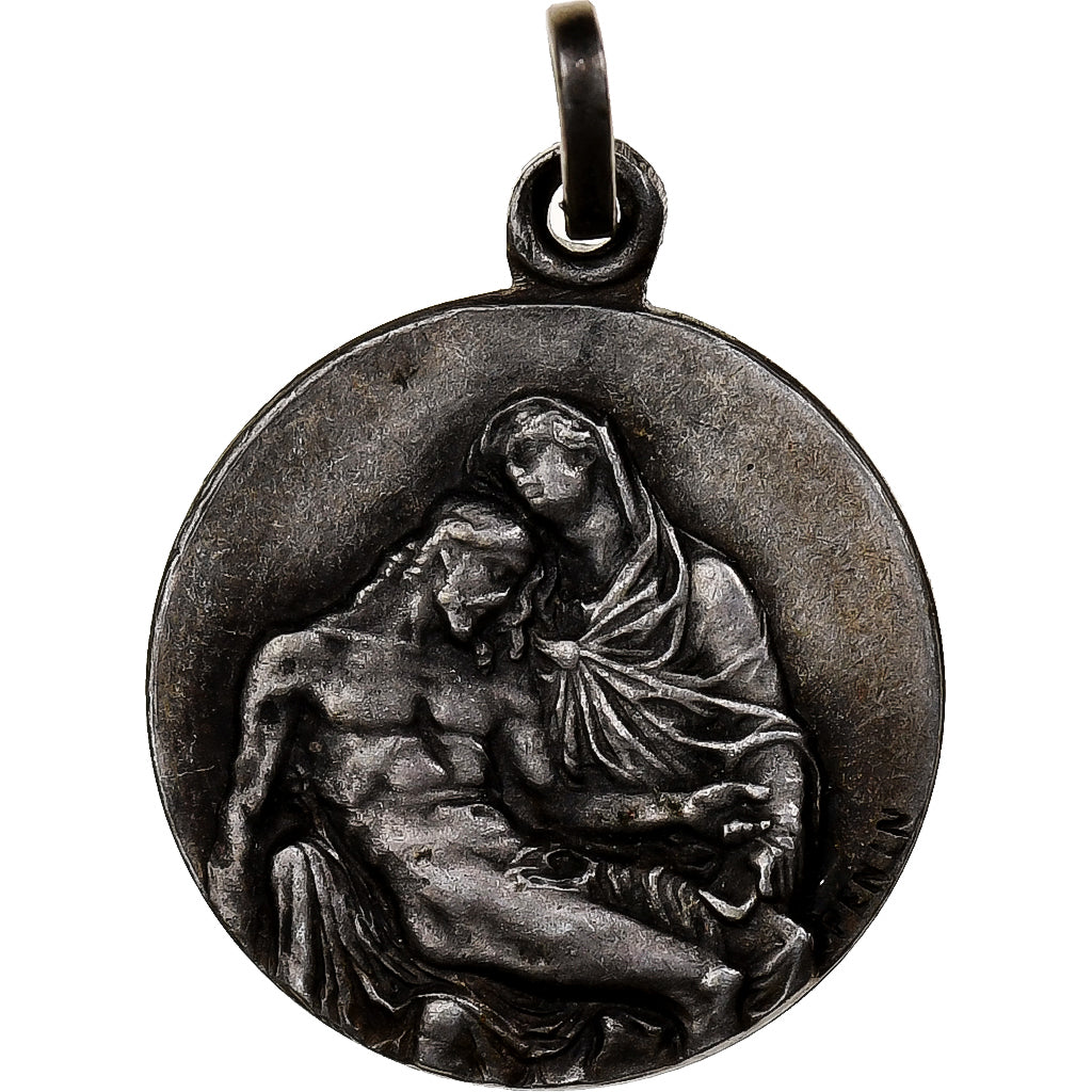Francia, medaglia, Abbaye Royale de Notre-Dame de Hautecombe, Bronzo argentato