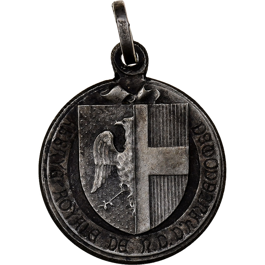 Francia, medaglia, Abbaye Royale de Notre-Dame de Hautecombe, Bronzo argentato