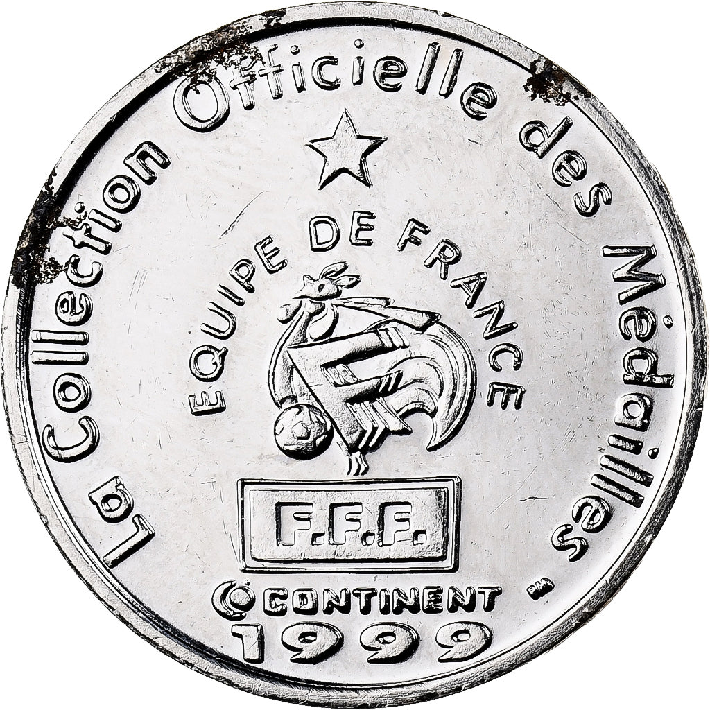 Francia, ficha, Football, Christophe Dugarry, 1999, Nichel, BB+