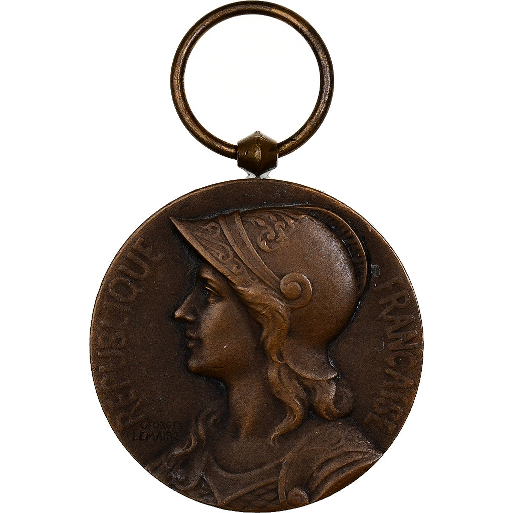 France, Aux Défenseurs de la Patrie, WAR, Medal, 1870-1871, Excellent Quality