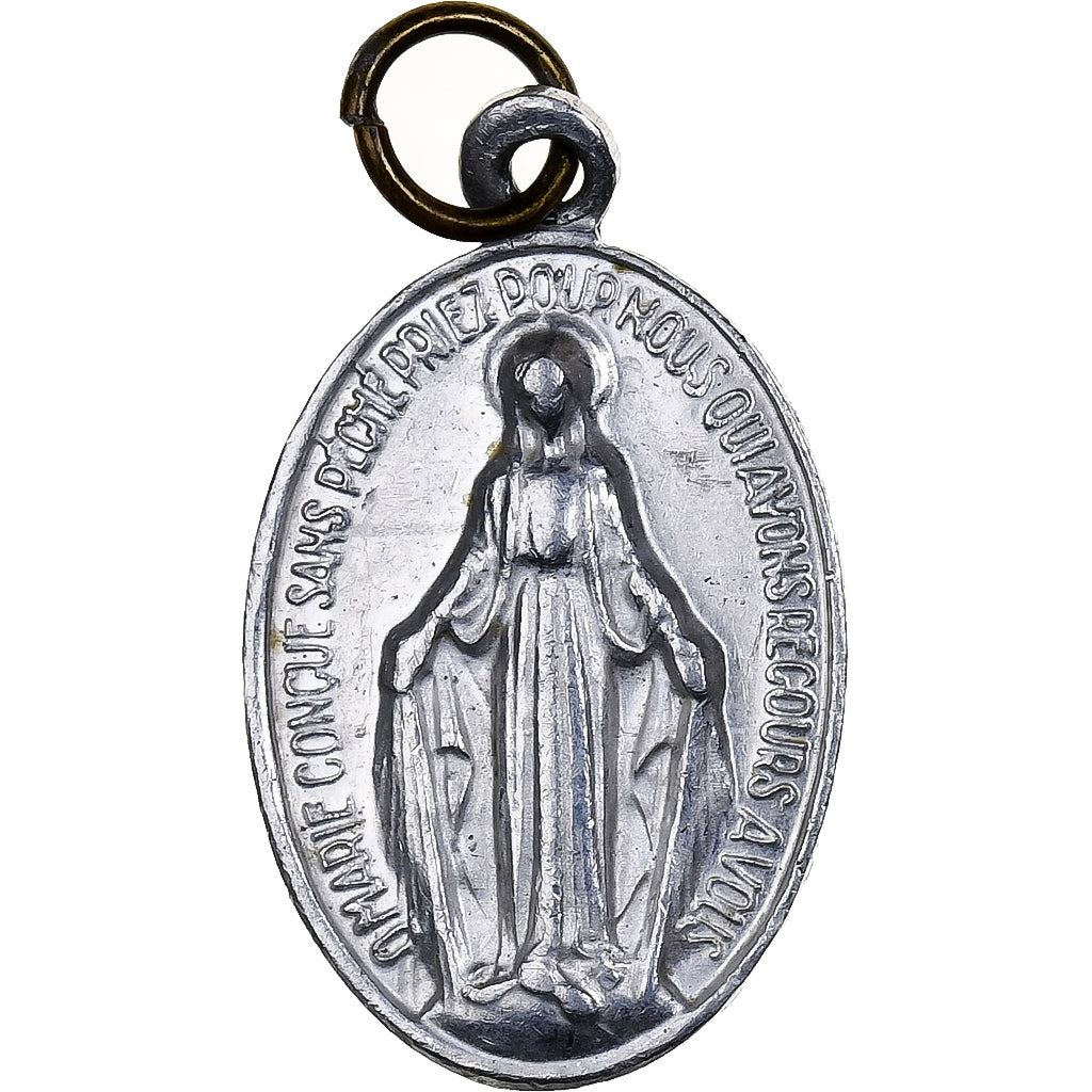 Francia, medaglia, Religion, Marie Conçue sans Péché, Alluminio, SPL-