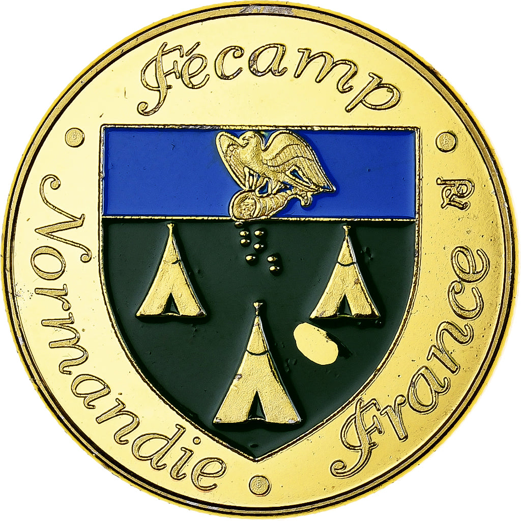Frankreich, Medaille, 76/ Fécamp - Goélettes, Copper-Nickel-Aluminum, VZ