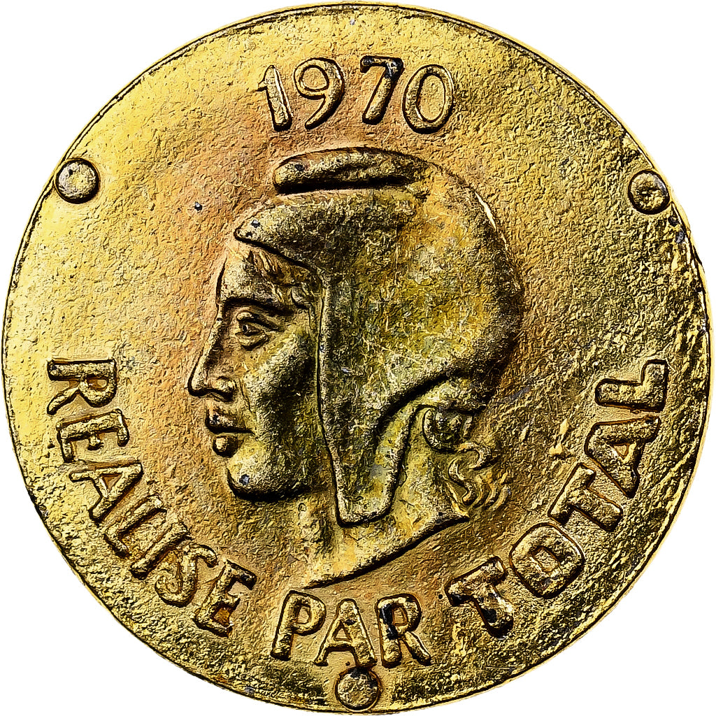 Francia, ficha, Collection Total, Léon Gambetta, 1970, Ottone, BB+