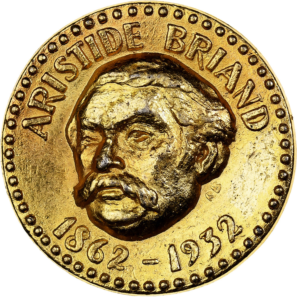 Francia, ficha, Collection Total, Aristide Briand, 1970, Ottone, BB+
