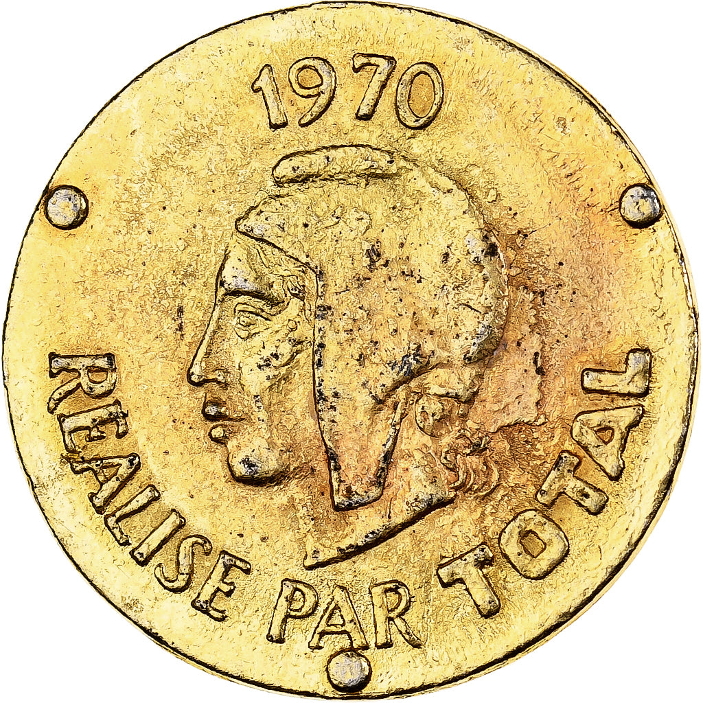 Francia, ficha, Collection Total, Aristide Briand, 1970, Ottone, BB+