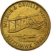France, Jeton, Aviation, Wilbur et Orville Wright, 1903, Bronze-aluminium, SPL