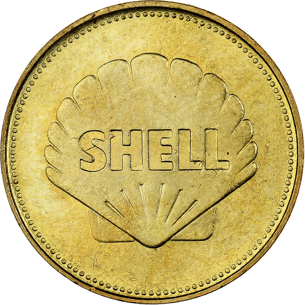 Francia, ficha, Collection Shell, Bell XS1, Bronzo-alluminio, SPL