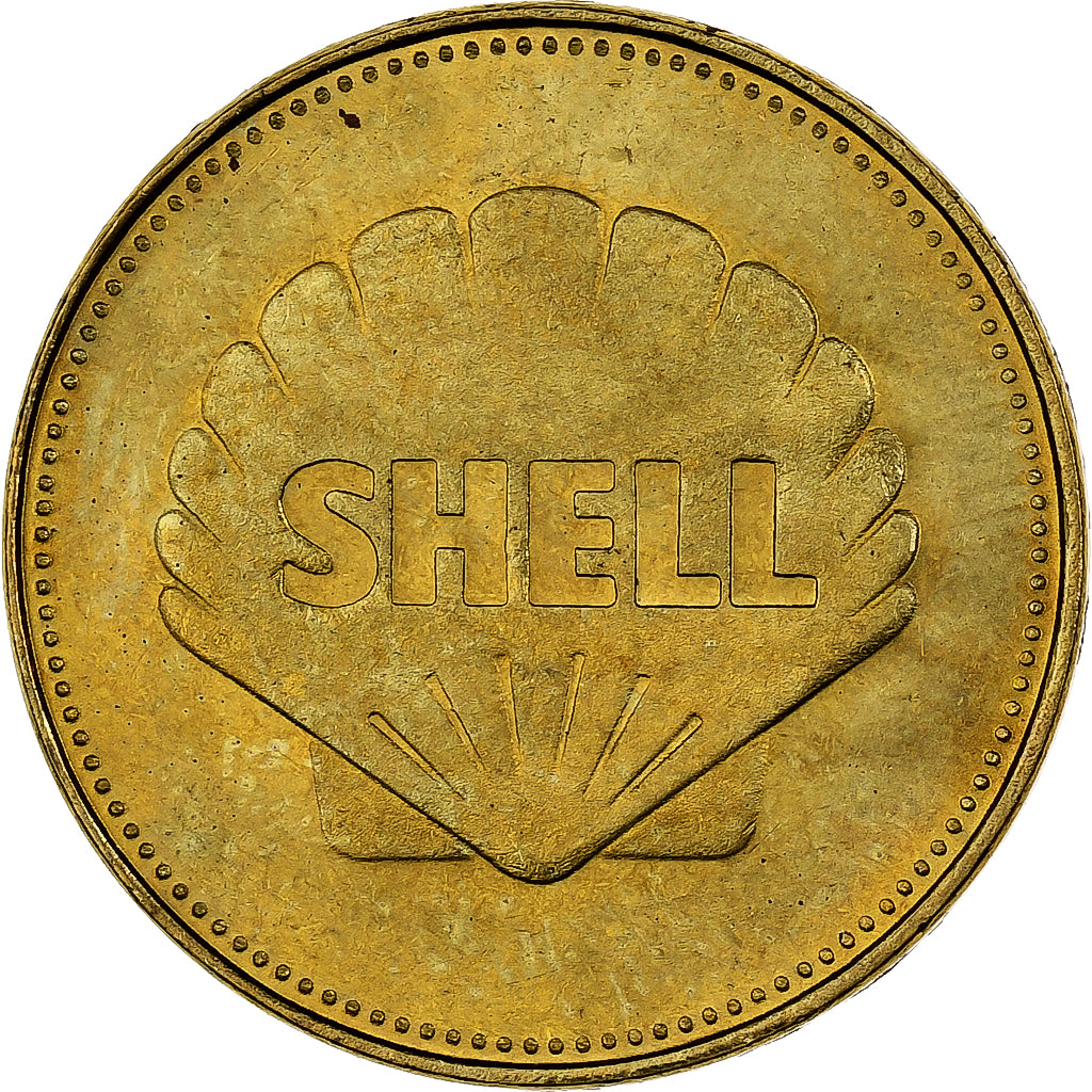 France, Token, Collection Shell, Alcock and Brown, Bronze-Aluminium, MS(63)