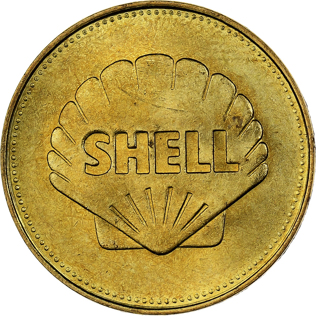 Francia, ficha, Collection Shell, Leonardo Da Vinci, Bronzo-alluminio, SPL