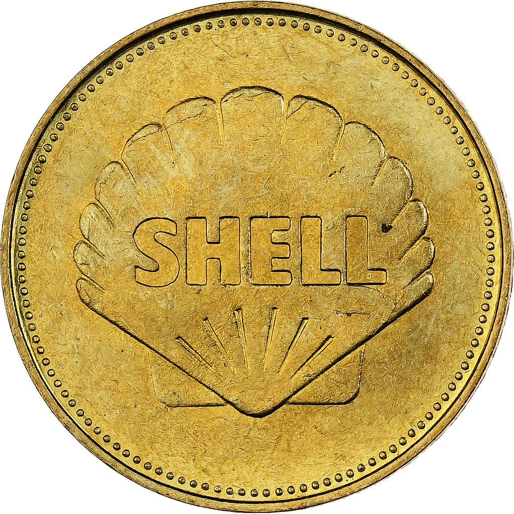 Francia, ficha, Collection Shell, De Havilland Comet, Bronzo-alluminio, SPL