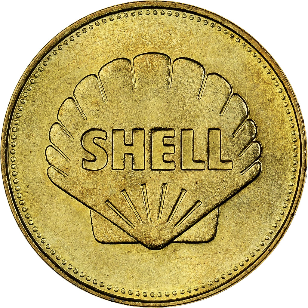 Francia, ficha, Collection Shell, Auguste Piccard, Bronzo-alluminio, SPL