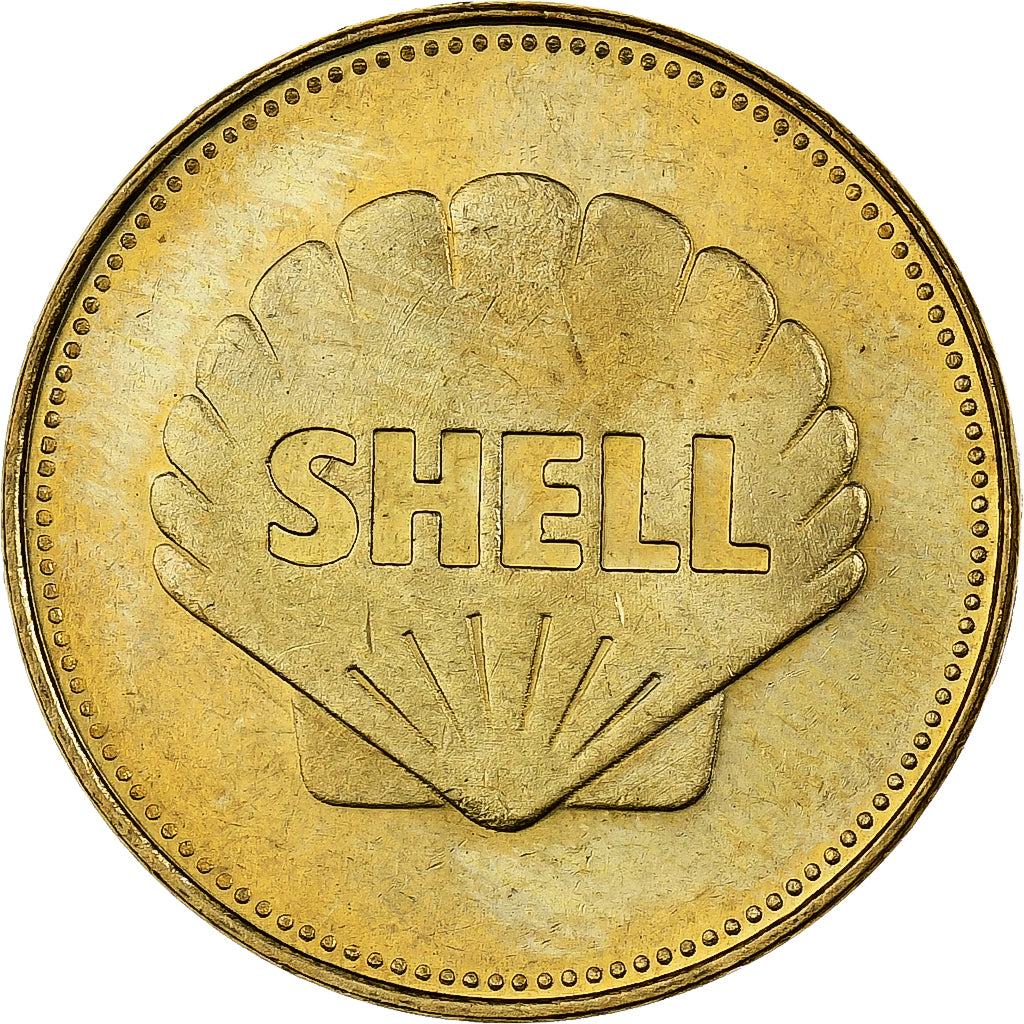 France, Jeton, Collection Shell, Auguste Piccard, Bronze-aluminium, SPL+