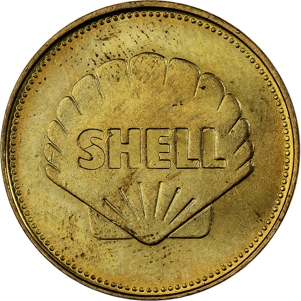Francia, ficha, Collection Shell, Graf Zeppelin, Bronzo-alluminio, SPL
