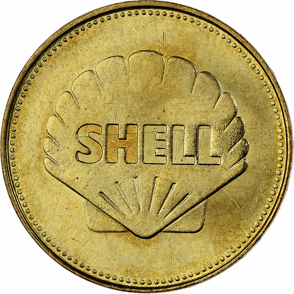 Frankreich, betaalpenning, Collection Shell, Graf Zeppelin, Bronze-Aluminium